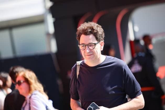 Mattia Binotto , Stake F1 Team KICK Sauber , Race Day ,ITA, Formula 1 World Championship, Grand Prix Emilia Romagna Imola, Autodromo Enzo e Dino Ferrari, 18 05 2025 Race Day, ITA, Formula 1 World Championship, Grand Prix Emilia Romagna Imola, Autodromo Enzo e Dino Ferrari, 18 05 2025 Imola Copyright: xEibner-Pressefoto AnnikaxGrafx EP_AGF