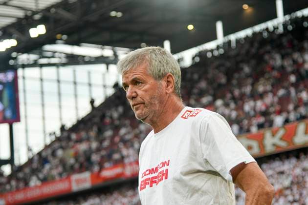 Friedhelm Funkel Koeln Coach Portrait, halbportrait, Bild, einzel, Einzelaufnahme, picture, single, solo, allein, 18 05 2025 Fussball 1 FC Koeln vs 1 FC Kaiserslautern, Rheinenergiestadion, Koeln, DFB DFL REGULATIONS PROHIBIT ANY USE OF PHOTOGRAPHS AS IMAGE SEQUENCES AND OR QUASI VIDEO NRW Germany Copyright: xpepphotox xHorstxMauelshagenx pep00321, pep_20250518_hm_38561