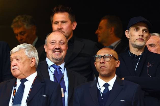 Rafael Benitez Tottenham Hotspur v Manchester United, ManU Europa League Final, Football, San Mames Stadium, Bilbao, Spain - 21 May 2025 EDITORIAL USE ONLY No use with unauthorised audio, video, data, fixture lists, club league logos or live services. Online in-match use limited to 120 images, no video emulation. No use in betting, games or single club league player publications. Copyright: xJamesxMarsh Shutterstockx 15312890bv