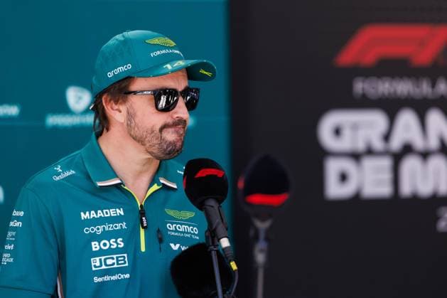 Fernando Alonso Aston Martin Aramco Formula One Team, 14 , Monaco Grand Prix, Motorsport, Formula 1, 2025 season, 22 05 2025 Monaco Grand Prix, Motorsport, Formula 1, 2025 season, 22 05 2025 Monte Carlo Copyright: xEibner-Pressefoto AlexanderxNeisx EP_ANS