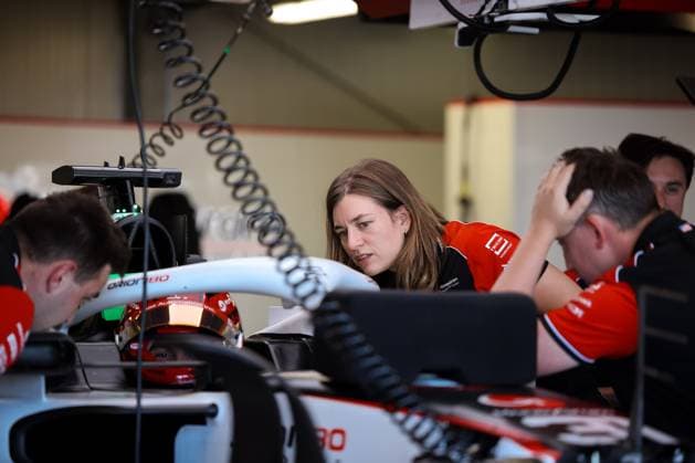 Laura Mueller, Esteban Ocon MoneyGram Haas F1 Team, 31 , Media Day, MCO, Formula 1 World Championship, Tagheuer Monaco Grand Prix, 22 05 2025 ITA, Formula 1 World Championship, Monaco Grand Prix, 22 05 2024 Monaco Copyright: xEibner-Pressefoto AnnikaxGrafx EP_AGF