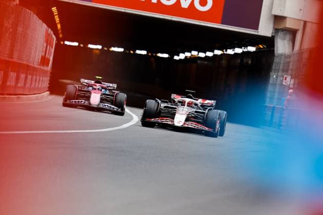 Franco Colapinto BWT Alpine F1 Team, 43 , Esteban Ocon MoneyGram Haas F1 Team, 31 , FP1, Free Practice 1, Free Practice 1, MCO, Formula 1 World Championship, Tagheuer Monaco Grand Prix, 23 05 2025 ITA, Formula 1 World Championship, Monaco Grand Prix, 23 05 2024 Monaco Copyright: xEibner-Pressefoto AnnikaxGrafx EP_AGF