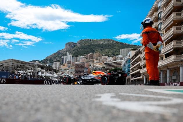 Yuki Tsunoda Oracle Red Bull Racing, 22 , FP1, Free Practice 1, Free Practice 1, MCO, Formula 1 World Championship, Tagheuer Monaco Grand Prix, 23 05 2025 ITA, Formula 1 World Championship, Monaco Grand Prix, 23 05 2024 Monaco Copyright: xEibner-Pressefoto AnnikaxGrafx EP_AGF