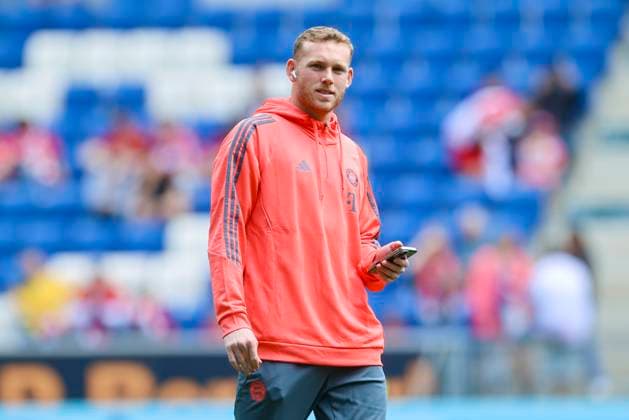 Goalkeeper Daniel Peretz FC Bayern Muenchen looks on, Bundesliga, TSG 1899 Hoffenheim v FC Bayern München, PreZero Arena on May 17, 2025 in Sinsheim, Germany Photo by Marco Steinbrenner DeFodi Images Goalkeeper Daniel Peretz FC Bayern Muenchen looks on, Bundesliga, TSG 1899 Hoffenheim v FC Bayern München, PreZero Arena, May 17, 2025 in Sinsheim, Germany Photo by Marco Steinbrenner DeFodi Images DFL regulations prohibit any use of photographs as image sequences and or quasi video