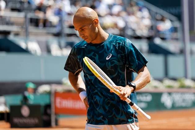 Sadio Doumbia FRA , Switzerland, Tennis, Gonet Geneva Open ATP 250 , Final Doubles,2025, Ariel Behar URU Joran Vliegen BEL vs Sadio Doumbia FRA Fabien Reboul FRA , 24 05 2025, Parc des Eaux Vives, Geneva, Switzerland Geneva Parc des Eaux Vives Geneva Switzerland Copyright: xGrantxHubbsx