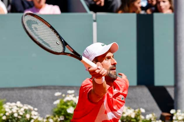 Novak Djokovic SRB , Switzerland, Tennis, Gonet Geneva Open ATP 250 , Final Doubles,2025, Ariel Behar URU Joran Vliegen BEL vs Sadio Doumbia FRA Fabien Reboul FRA , 24 05 2025, Parc des Eaux Vives, Geneva, Switzerland Geneva Parc des Eaux Vives Geneva Switzerland Copyright: xGrantxHubbsx
