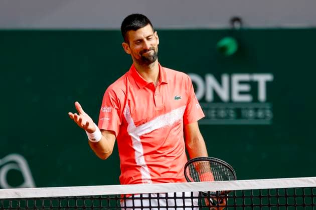Novak Djokovic SRB , Switzerland, Tennis, Gonet Geneva Open ATP 250 , Final Doubles,2025, Ariel Behar URU Joran Vliegen BEL vs Sadio Doumbia FRA Fabien Reboul FRA , 24 05 2025, Parc des Eaux Vives, Geneva, Switzerland Geneva Parc des Eaux Vives Geneva Switzerland Copyright: xGrantxHubbsx