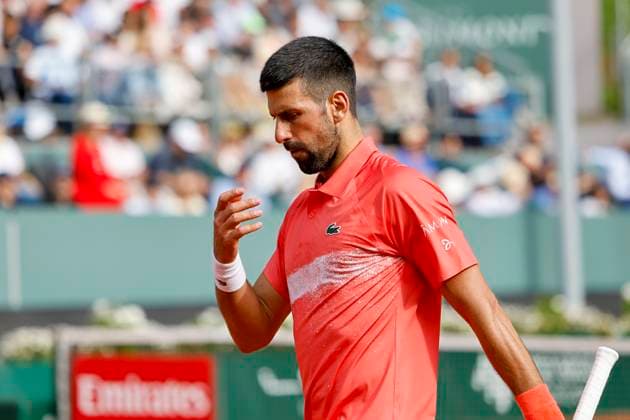 Novak Djokovic SRB , Switzerland, Tennis, Gonet Geneva Open ATP 250 , Final Doubles,2025, Ariel Behar URU Joran Vliegen BEL vs Sadio Doumbia FRA Fabien Reboul FRA , 24 05 2025, Parc des Eaux Vives, Geneva, Switzerland Geneva Parc des Eaux Vives Geneva Switzerland Copyright: xGrantxHubbsx