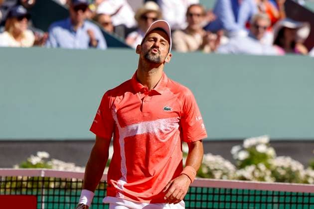 Novak Djokovic SRB , Switzerland, Tennis, Gonet Geneva Open ATP 250 , Final Doubles,2025, Ariel Behar URU Joran Vliegen BEL vs Sadio Doumbia FRA Fabien Reboul FRA , 24 05 2025, Parc des Eaux Vives, Geneva, Switzerland Geneva Parc des Eaux Vives Geneva Switzerland Copyright: xGrantxHubbsx