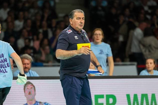 Ferdinando De Giorgi Italy, Head Coach , GER, Germany vs Italy, Volleyball, Men, National Match, Season 2024 2025, 25 05 2025, GER, Germany vs Italy, Volleyball, Men, National Match, Season 2024 2025, 25 05 2025 Munich Copyright: xEibner-Pressefoto JennixMaulx EP_JML