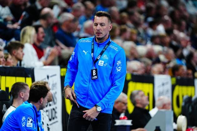 Filip Jicha THW Kiel, Coach GER, THW Kiel vs SC DHfK Leipzig, Handball, Bundesliga, Matchday, 31, Season 2024 2025, 28 05 2025 GER, THW Kiel vs SC DHfK Leipzig, Handball, Bundesliga, Matchday, 31, Season 2024 2025, 28 05 2025 Kiel Copyright: xEibner-Pressefoto MarcelxvonxFehrnx EP_MFN