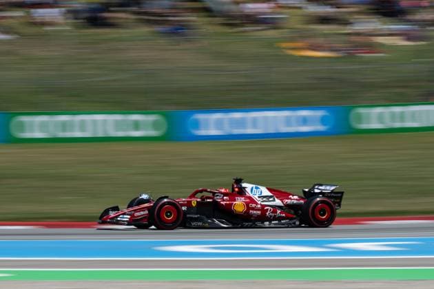 Charles Leclerc Scuderia Ferrari HP, Monaco, 16 in SF 25, ESP, Formula 1 World Championship, Aramco Grand Prix of Spain, Circuit de Barcelona Catalunya, Free Practice, 2025 season, 31 05 2025 ESP, Formula 1 World Championship, Aramco Grand Prix of Spain, Circuit de Barcelona Catalunya, Free Practice, 2025 season, 31 05 2025 Barcelona Copyright: xEibner-Pressefoto Memmlerx EP_MMR