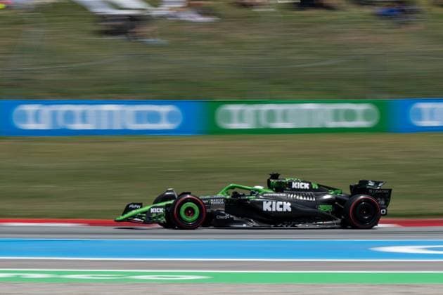 Nico Huelkenberg Stake F1 Team Kick Sauber, Germany, 27 in C45, ESP, Formula 1 World Championship, Aramco Grand Prix of Spain, Circuit de Barcelona Catalunya, Free Practice, 2025 season, 31 05 2025 ESP, Formula 1 World Championship, Aramco Grand Prix of Spain, Circuit de Barcelona Catalunya, Free Practice, 2025 season, 31 05 2025 Barcelona Copyright: xEibner-Pressefoto Memmlerx EP_MMR