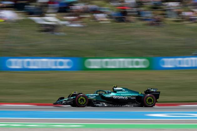Fernando Alonso Aston Martin Aramco F1 Team, Spain, 14 in AMR25, ESP, Formula 1 World Championship, Aramco Grand Prix of Spain, Circuit de Barcelona Catalunya, Free Practice, 2025 season, 31 05 2025 ESP, Formula 1 World Championship, Aramco Grand Prix of Spain, Circuit de Barcelona Catalunya, Free Practice, 2025 season, 31 05 2025 Barcelona Copyright: xEibner-Pressefoto Memmlerx EP_MMR