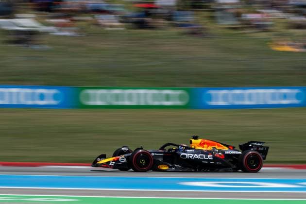 Max Verstappen Oracle Red Bull Racing, Netherlands, 01 in RB21, ESP, Formula 1 World Championship, Aramco Grand Prix of Spain, Circuit de Barcelona Catalunya, Free Practice, 2025 season, 31 05 2025 ESP, Formula 1 World Championship, Aramco Grand Prix of Spain, Circuit de Barcelona Catalunya, Free Practice, 2025 season, 31 05 2025 Barcelona Copyright: xEibner-Pressefoto Memmlerx EP_MMR