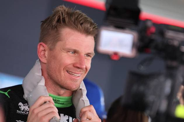 Nico Huelkenberg Stake F1 Team Kick Sauber, 27 , Media Pen, Race day, ESP, Formula 1 World Championship, Aramco Grand Prix of Spain, Circuit de Barcelona Catalunya, 2025 season, 01 06 2025 ITA, Formula 1 World Championship, Spanish Grand Prix, 01 06 2024 Barcelona Copyright: xEibner-Pressefoto AnnikaxGrafx EP_AGF