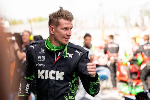 Nico Huelkenberg Stake F1 Team Kick Sauber, Germany, 27 at Parc Ferme satisfied with 5th place in the points, ESP, Formula 1 World Championship, Aramco Grand Prix of Spain, Circuit de Barcelona Catalunya, Race, 2025 season, 01 06 2025 ESP, Formula 1 World Championship, Aramco Grand Prix of Spain, Circuit de Barcelona Catalunya, Race, 2025 season, 01 06 2025 Barcelona Copyright: xEibner-Pressefoto Memmlerx EP_MMR