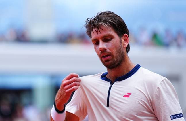 Cameron Norrie French Open Tennis, Day Nine, Tennis, Roland Garros, Paris, France - 02 Jun 2025 EDITORIAL USE ONLY No use with unauthorised audio, video, data, fixture lists, club league logos or live services. Online in-match use limited to 120 images, no video emulation. No use in betting, games or single club league player publications. Copyright: xJavierxGarcia Shutterstockx 15335297by