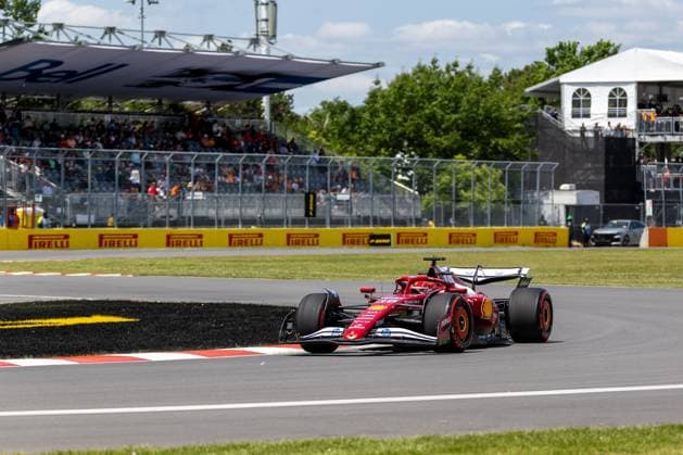 Charles Leclerc Scuderia Ferrari HP F1 Team, Monaco, 16 in SF 25, CAN, Formula 1 World Championship, Canadian Grand Prix, Circuit Gilles Villeneuve, Free Practice 1, 2025 season, 13 06 2025 CAN, Formula 1 World Championship, Canadian Grand Prix, Circuit Gilles Villeneuve, Free Practice 1, 2025 season, 13 06 2025 Montreal Copyright: xEibner-Pressefoto MarcelxFischerx EP_MFI