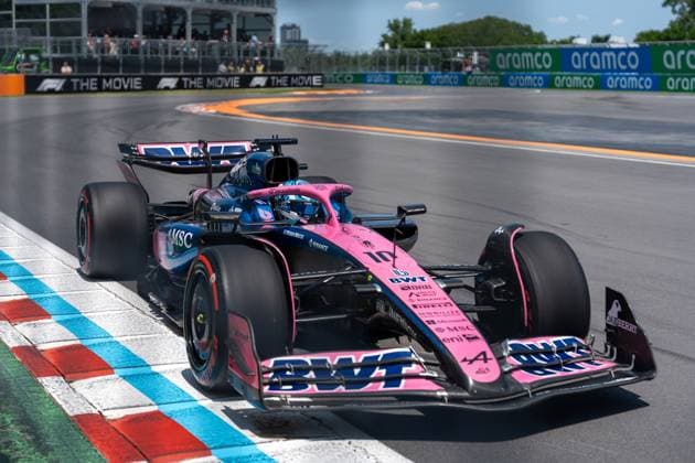 Pierre Gasly BWT Alpine Formula One Team, France, 10 in A525, CAN, Formula 1 World Championship, Canadian Grand Prix, Circuit Gilles Villeneuve, Free Practice 3, 2025 season, 14 06 2025 CAN, Formula 1 World Championship, Canadian Grand Prix, Circuit Gilles Villeneuve, Free Practice 3, 2025 season, 14 06 2025 Montreal Copyright: xEibner-Pressefoto MarcelxFischerx EP_MFI