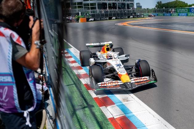 Liam Lawson Visa Cash App Racing Bulls F1 Team, New Zealand, 30 in VCARB 02, CAN, Formula 1 World Championship, Canadian Grand Prix, Circuit Gilles Villeneuve, Free Practice 3, 2025 Season, 14 06 2025 CAN, Formula 1 World Championship, Canadian Grand Prix, Circuit Gilles Villeneuve, Free Practice 3, 2025 Season, 14 06 2025 Montreal Copyright: xEibner-Pressefoto MarcelxFischerx EP_MFI