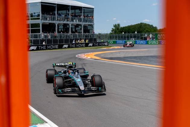 Kimi Antonelli Mercedes AMG Petronas F1 Team, Italy, 12 in W16, CAN, Formula 1 World Championship, Canadian Grand Prix, Circuit Gilles Villeneuve, Free Practice 3, 2025 season, 14 06 2025 CAN, Formula 1 World Championship, Canadian Grand Prix, Circuit Gilles Villeneuve, Free Practice 3, 2025 season, 14 06 2025 Montreal Copyright: xEibner-Pressefoto MarcelxFischerx EP_MFI