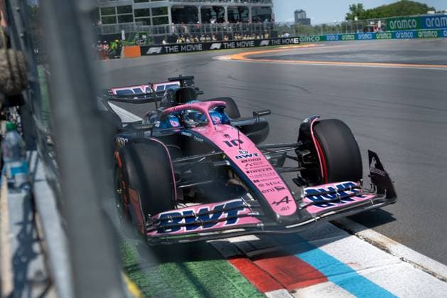 Pierre Gasly BWT Alpine Formula One Team, France, 10 in A525, CAN, Formula 1 World Championship, Canadian Grand Prix, Circuit Gilles Villeneuve, Free Practice 3, 2025 season, 14 06 2025 CAN, Formula 1 World Championship, Canadian Grand Prix, Circuit Gilles Villeneuve, Free Practice 3, 2025 season, 14 06 2025 Montreal Copyright: xEibner-Pressefoto MarcelxFischerx EP_MFI