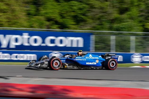 Carlos Sainz Atlassain Williams Racing, Spain, 55 in FW47, CAN, Formula 1 World Championship, Canadian Grand Prix, Circuit Gilles Villeneuve, Qualifying, 2025 season, 14 06 2025 CAN, Formula 1 World Championship, Canadian Grand Prix, Circuit Gilles Villeneuve, Qualifying, 2025 season, 14 06 2025 Montreal Copyright: xEibner-Pressefoto MarcelxFischerx EP_MFI