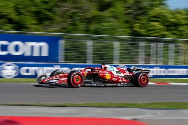 Charles Leclerc Scuderia Ferrari HP F1 Team, Monaco 16 in SF 25, CAN, Formula 1 World Championship, Canadian Grand Prix, Circuit Gilles Villeneuve, Qualifying, 2025 season, 14 06 2025 CAN, Formula 1 World Championship, Canadian Grand Prix, Circuit Gilles Villeneuve, Qualifying, 2025 season, 14 06 2025 Montreal Copyright: xEibner-Pressefoto MarcelxFischerx EP_MFI