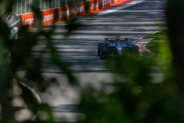 Alex Albon Atlassian Williams Racing, Thailand, 23 in FW47, CAN, Formula 1 World Championship, Canadian Grand Prix, Circuit Gilles Villeneuve, Qualifying, 2025 season, 14 06 2025 CAN, Formula 1 World Championship, Canadian Grand Prix, Circuit Gilles Villeneuve, Qualifying, 2025 season, 14 06 2025 Montreal Copyright: xEibner-Pressefoto MarcelxFischerx EP_MFI