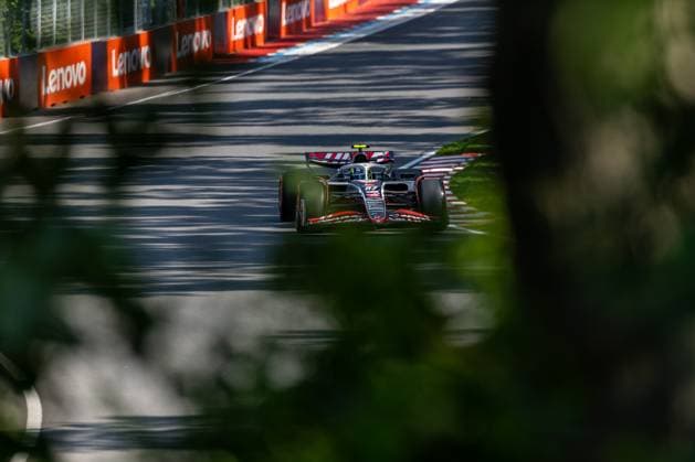 Oliver Bearman MoneyGram Haas F1 Team, Great Britain 87 in VF 25, CAN, Formula 1 World Championship, Canadian Grand Prix, Circuit Gilles Villeneuve, Qualifying, 2025 season, 14 06 2025 CAN, Formula 1 World Championship, Canadian Grand Prix, Circuit Gilles Villeneuve, Qualifying, 2025 season, 14 06 2025 Montreal Copyright: xEibner-Pressefoto MarcelxFischerx EP_MFI