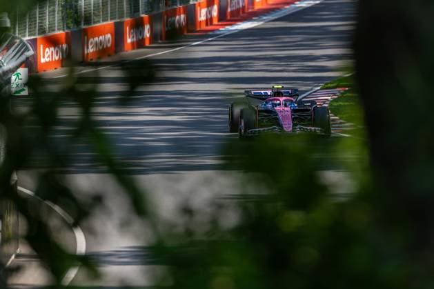 Franco Colapinto BWT Alpine Formula One Team, Argentina, 43 in A525, CAN, Formula 1 World Championship, Canadian Grand Prix, Circuit Gilles Villeneuve, Qualifying, 2025 season, 14 06 2025 CAN, Formula 1 World Championship, Canadian Grand Prix, Circuit Gilles Villeneuve, Qualifying, 2025 season, 14 06 2025 Montreal Copyright: xEibner-Pressefoto MarcelxFischerx EP_MFI