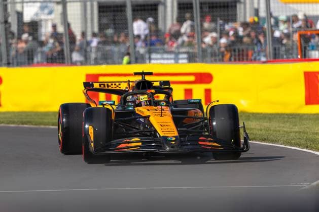 Oscar Piastri McLaren Formula 1 Team, Australia 81 in MCL39, CAN, Formula 1 World Championship, Canadian Grand Prix, Circuit Gilles Villeneuve, Qualifying, 2025 season, 14 06 2025 CAN, Formula 1 World Championship, Canadian Grand Prix, Circuit Gilles Villeneuve, Qualifying, 2025 season, 14 06 2025 Montreal Copyright: xEibner-Pressefoto MarcelxFischerx EP_MFI