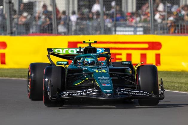 Fernando Alonso Aston Martin Aramco Formula One Team, Spain, 14 in AMR25, CAN, Formula 1 World Championship, Canadian Grand Prix, Circuit Gilles Villeneuve, Qualifying, 2025 season, 14 06 2025 CAN, Formula 1 World Championship, Canadian Grand Prix, Circuit Gilles Villeneuve, Qualifying, 2025 season, 14 06 2025 Montreal Copyright: xEibner-Pressefoto MarcelxFischerx EP_MFI