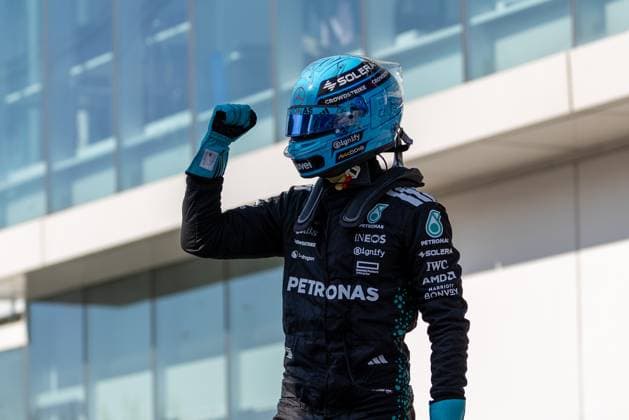 George Russell Mercedes AMG Petronas F1 Team, Great Britain, 63 Pole Position, CAN, Formula 1 World Championship, Canadian Grand Prix, Circuit Gilles Villeneuve, Qualifying, 2025 season, 14 06 2025 CAN, Formula 1 World Championship, Canadian Grand Prix, Circuit Gilles Villeneuve, Qualifying, 2025 season, 14 06 2025 Montreal Copyright: xEibner-Pressefoto MarcelxFischerx EP_MFI