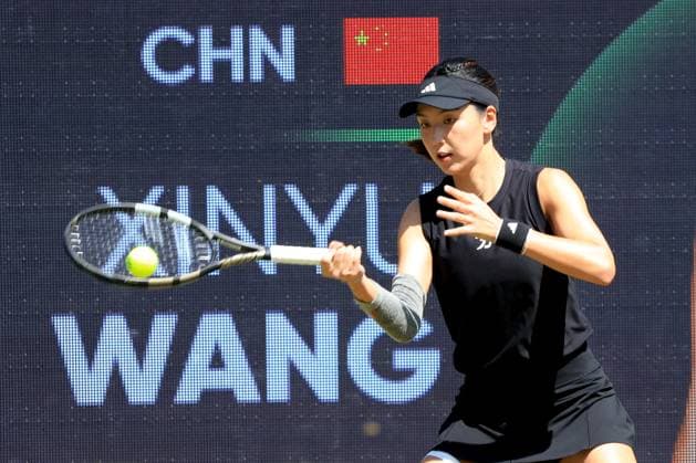 DEU, Berlin Tennis Open, Final, , 22 06 2025, Rot Weiss Tennisanlage, Steffi Graf Stadium, Berlin, DEU, Berlin Tennis Open, Final, , pictured Xinyu Wang CHN nordphotoxGmbHx xEngler nph00076