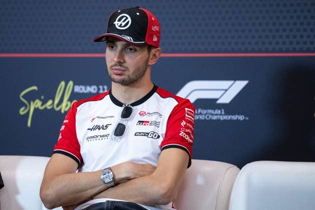 Esteban Ocon MoneyGram Haas F1 Team, France, 31 at the press conference, AUT, Formula 1 World Championship, MSC Cruises Grand Prix of Austria, Red Bull Ring Spielberg, Media Day, 2025 season, 26 06 2025 AUT, Formula 1 World Championship, MSC Cruises Grand Prix of Austria, Red Bull Ring Spielberg, Media Day, 2025 season, 26 06 2025 Spielberg Copyright: xEibner-Pressefoto Memmlerx EP_MMR