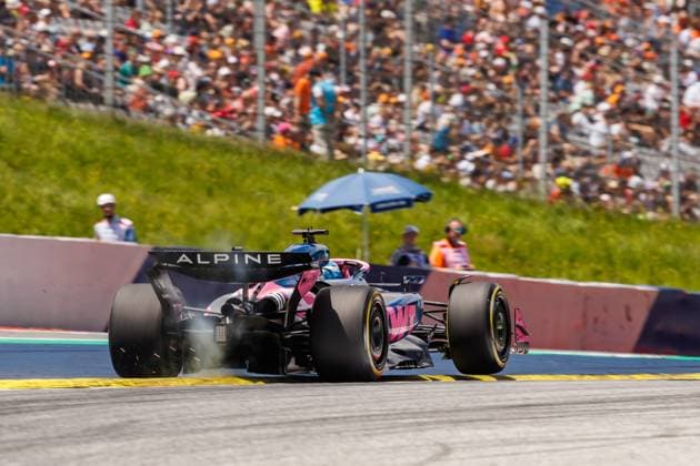 Pierre Gasly BWT Alpine F1 Team, 10 with his car on the track, Grand Prix of Austria, Motorsport, Formula 1, 2025 season, 27 06 2025 Grand Prix of Austria, Motorsport, Formula 1, 2025 season, 27 06 2025 Copyright: xEibner-Pressefoto AlexanderxNeisx EP_ANS