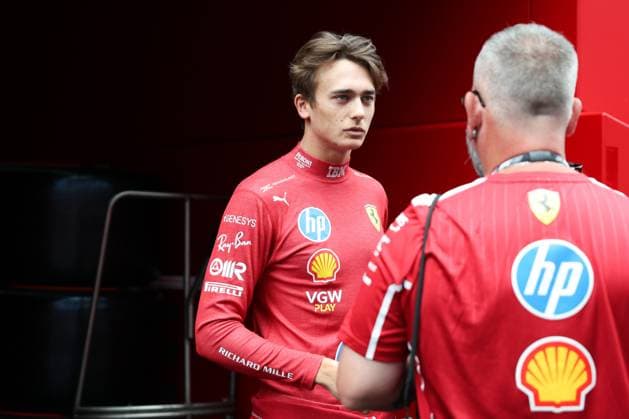 Dino Beganovic Formula 2, Hitech GP, Ferrari Driver Academy , Free Practice 1, FP1, Free Practice 1, Grand Prix of Austria, Motorsport, Men, Formula 1, 27 06 2025 Spielberg Styria Austria Copyright: xkolbert-press AnnikaxGrafx