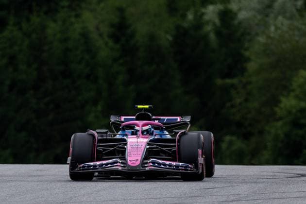 Franco Colapinto BWT Alpine F1 Team, Argentina, 43 in Alpine A525, AUT, Formula 1 World Championship, MSC Cruises Grand Prix of Austria, Red Bull Ring Spielberg, Free Practice, 2025 season, 27 06 2025 AUT, Formula 1 World Championship, MSC Cruises Grand Prix of Austria, Red Bull Ring Spielberg, Free Practice, 2025 season, 27 06 2025 Spielberg Copyright: xEibner-Pressefoto Memmlerx EP_MMR