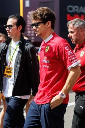 Charles Leclerc Scuderia Ferrari HP, 16 , Austrian Grand Prix, Motorsport, Formula 1, 2025 season, 28 06 2025 Austrian Grand Prix, Motorsport, Formula 1, 2025 season, 28 06 2025 Copyright: xEibner-Pressefoto AlexanderxNeisx EP_ANS