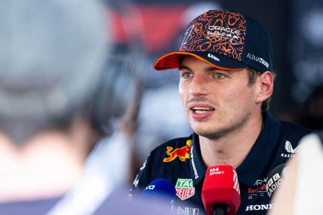 Max Verstappen Oracle Red Bull Racing, Netherlands, 01 on TV interview, AUT, Formula 1 World Championship, MSC Cruises Grand Prix of Austria, Red Bull Ring Spielberg, Qualifying Day, 2025 season, 28 06 2025 AUT, Formula 1 World Championship, MSC Cruises Grand Prix of Austria, Red Bull Ring Spielberg, Qualifying Day, 2025 season, 28 06 2025 Spielberg Copyright: xEibner-Pressefoto Memmlerx EP_MMR