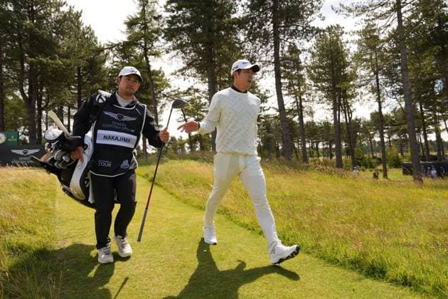 Keita Nakajima (JPN) walks off the 18th tee during Round 1 of the Genesis Scottish Open Golf Championship. Genesis Scottish Open, Day 1, Golf, Renaissance Club, North Berwick, Scotland, UK - 10 Jul 2025North Berwick Scotland United Kingdom EDITORIAL USE ONLY No use with unauthorised audio, video, data, fixture lists, club league logos or live services. Online in-match use limited to 120 images, no video emulation. No use in betting, games or single club league player publications. Copyright: xStuartxWallace Shutterstockx 15393027a