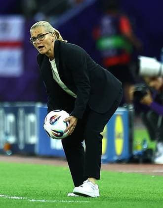 England Women manager Sarina Wiegman Sweden Women v England Women, UEFA European Women s Championship, Quarter Final, Football, Stadion Letzigrund, Zurich, Switzerland - 17 Jul 2025Zurich Stadion Letzigrund Switzerland EDITORIAL USE ONLY No use with unauthorised audio, video, data, fixture lists, club league logos or live services. Online in-match use limited to 120 images, no video emulation. No use in betting, games or single club league player publications. Copyright: xMichaelxZemanek Shutterstockx 15403082cf