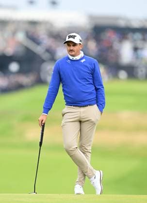 Christiaan Bezuidenhout on the 1st Green The Open Championship, Day Two, Golf, Royal Portrush Golf Club, Portrush, Northern Ireland, UK - 18 Jul 2025 EDITORIAL USE ONLY No use with unauthorised audio, video, data, fixture lists, club league logos or live services. Online in-match use limited to 120 images, no video emulation. No use in betting, games or single club league player publications. Copyright: xGreigxCowie Shutterstockx 15402506i