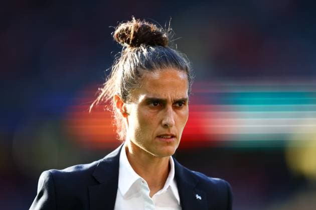 Montserrat Tome head coach of Spain Women Spain Women v Switzerland Women, UEFA European Women s Championship, Quarter Final, Football, Stadion Wankdorf, Bern, Switzerland - 18 Jul 2025Bern Stadion Wankdorf Switzerland EDITORIAL USE ONLY No use with unauthorised audio, video, data, fixture lists, club league logos or live services. Online in-match use limited to 120 images, no video emulation. No use in betting, games or single club league player publications. Copyright: xMichaelxZemanek Shutterstockx 15403242q