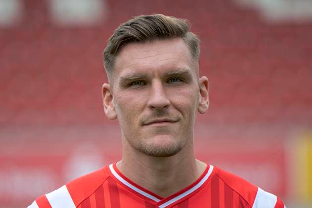 Niclas Stierlin HFC, 13 , Hallescher FC, Team, Team Photo, Portraits, Player Photo, Soccer, RL Nordost, Season 2025 26, 17 07 2025 Halle Leuna Chemie Stadion ST Germany