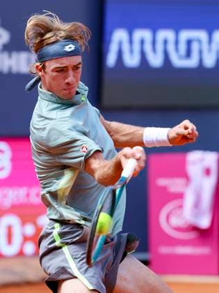 Lukas Neumayer Austria controls the ball, ATP 250 Tournament, Generali Open Kitzbuhel, Tennis stadium at Kapserfeld, July 22, 2025 in Kitzbuehel, Austria Photo by Marco Steinbrenner DeFodi Images Lukas Neumayer Austria controls the ball, ATP 250 Tournament, Generali Open Kitzbuhel, Tennis stadium at Kapserfeld, July 22, 2025 in Kitzbuehel, Austria Photo by Marco Steinbrenner DeFodi Images