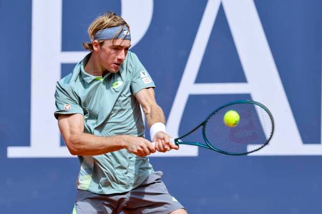 Lukas Neumayer Austria controls the ball, ATP 250 Tournament, Generali Open Kitzbuhel, Tennis stadium at Kapserfeld, July 22, 2025 in Kitzbuehel, Austria Photo by Marco Steinbrenner DeFodi Images Lukas Neumayer Austria controls the ball, ATP 250 Tournament, Generali Open Kitzbuhel, Tennis stadium at Kapserfeld, July 22, 2025 in Kitzbuehel, Austria Photo by Marco Steinbrenner DeFodi Images