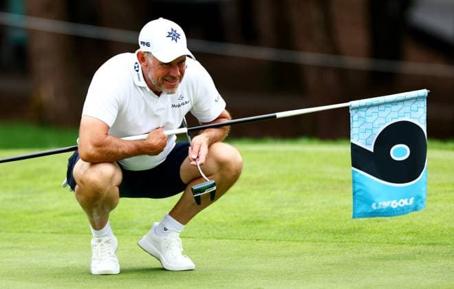 Lee Westwood of England during his round. LIV Golf UK, Pro-AM, Golf, JCB Golf & Country Club, Uttoxeter, UK - 24 Jul 2025Uttoxeter JCB Golf & Country Club United Kingdom EDITORIAL USE ONLY No use with unauthorised audio, video, data, fixture lists, club league logos or live services. Online in-match use limited to 120 images, no video emulation. No use in betting, games or single club league player publications. Copyright: xJamesxMarsh Shutterstockx 15410870z